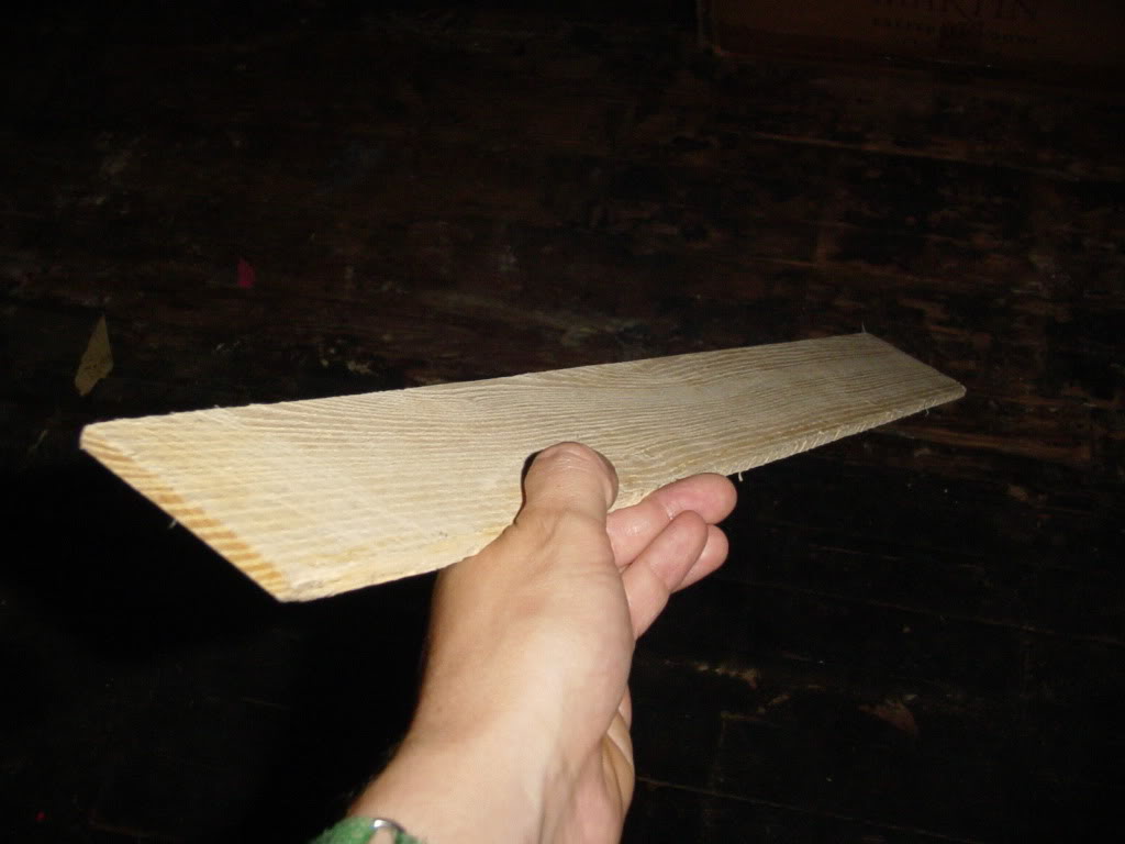 A Leftover Strip of Ash Wood